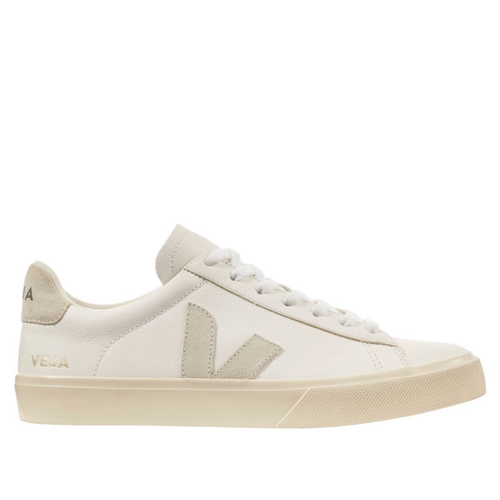 Veja White Sneakers with Suede